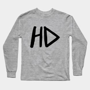 HD (Black) Long Sleeve T-Shirt